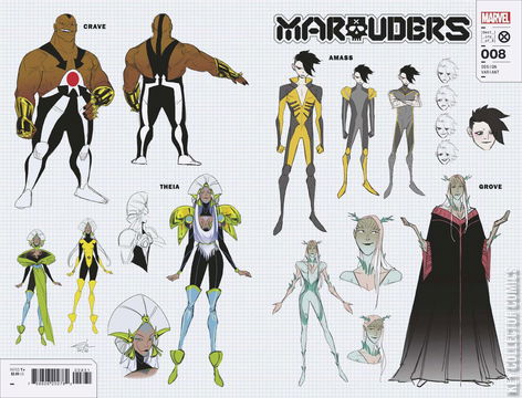 Variant Cover for Marauders #8