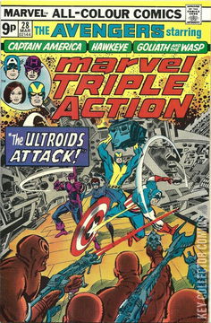 Variant Cover for Marvel Triple Action #28