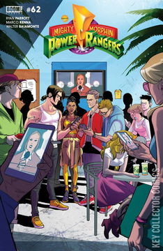 Variant Cover for Mighty Morphin #4