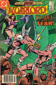 Variant Cover for Warlord, The #115