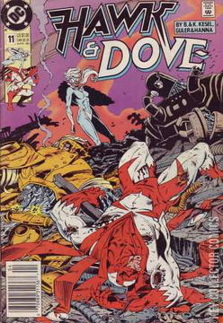 Variant Cover for Hawk and Dove #11