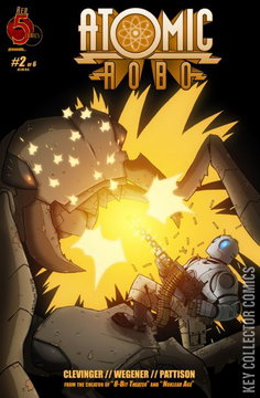 Variant Cover for Atomic Robo #2