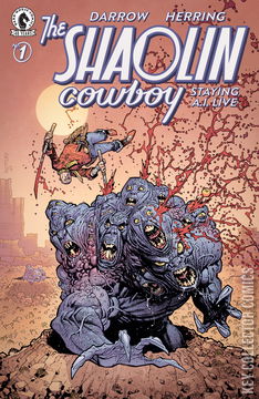 Variant Cover for Shaolin Cowboy: Staying A.I. Live #1