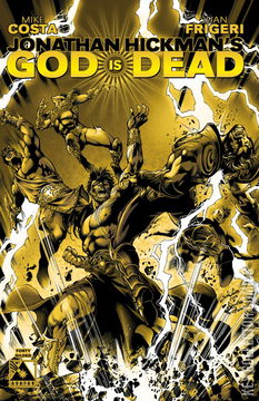 Variant Cover for God is Dead #40