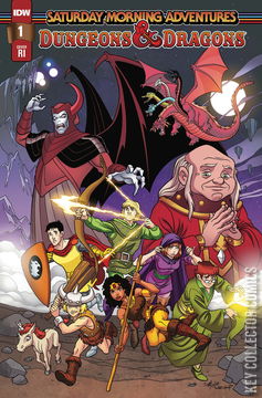 Variant Cover for Dungeons & Dragons: Saturday Morning Adventures #1