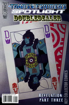 Variant Cover for Transformers Spotlight: Doubledealer #1