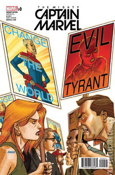 Variant Cover for Mighty Captain Marvel #0