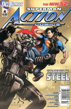 Variant Cover for Action Comics #4