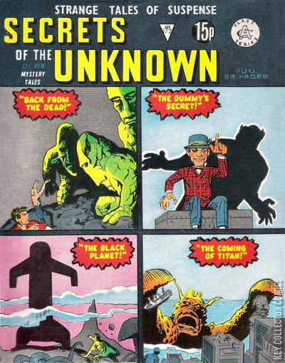 Cover art for Secrets of the Unknown #172