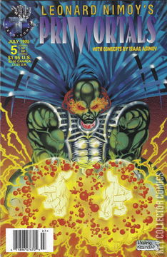 Variant Cover for Leonard Nimoy's Primortals #5