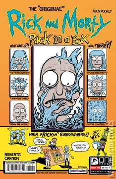 Variant Cover for Rick and Morty Presents: Rick in a Box #1