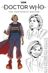 Variant Cover for Doctor Who: The Thirteenth Doctor #1