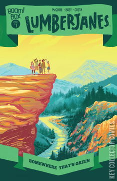 Variant Cover for Lumberjanes: Somewhere That's Green #1