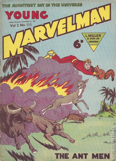 Cover art for Young Marvelman #111 
