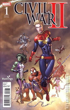 Variant Cover for Civil War II #1