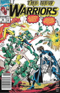 Variant Cover for New Warriors #26