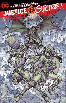 Variant Cover for Justice League vs. Suicide Squad #1
