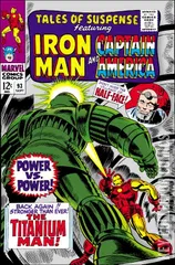 Cover for Tales of Suspense #93
