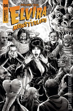 Variant Cover for Elvira in Monsterland #5