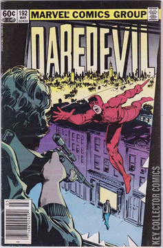 Variant Cover for Daredevil #192