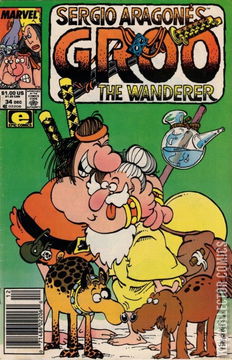 Variant Cover for Groo the Wanderer #34