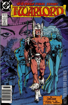 Variant Cover for Warlord, The #133