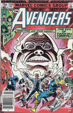 Variant Cover for Avengers, The #229
