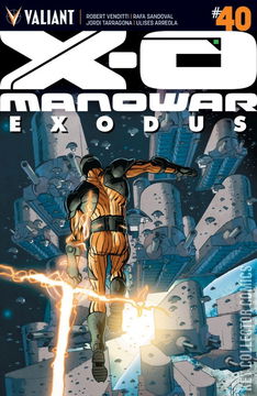 Variant Cover for X-O Manowar #40