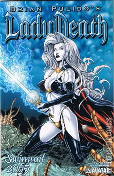 Variant Cover for Brian Pulido's Lady Death: Swimsuit #2005