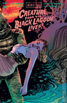 Variant Cover for Universal Monsters: The Creature From the Black Lagoon Lives #3