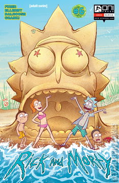 Variant Cover for Rick and Morty #6