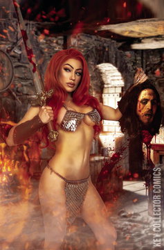 Variant Cover for Red Sonja: Empire of the Damned #2