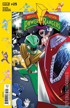 Variant Cover for Mighty Morphin Power Rangers #25