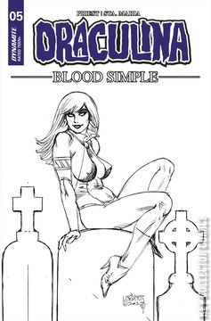 Variant Cover for Draculina: Blood Simple #5
