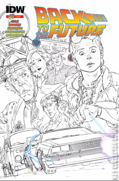 Variant Cover for Back to the Future #1