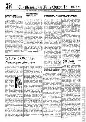 The Menomonee Falls Gazette