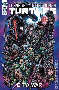 Variant Cover for Teenage Mutant Ninja Turtles #100