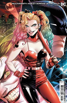 Variant Cover for Multiversity Harley Screws Up The DCU #5