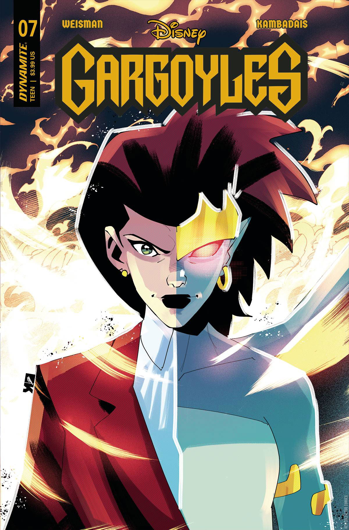 Variant Cover for Gargoyles #7