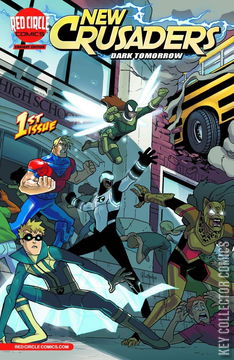 Variant Cover for New Crusaders: Dark Tomorrow #1