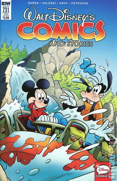 Variant Cover for Walt Disney's Comics and Stories #731