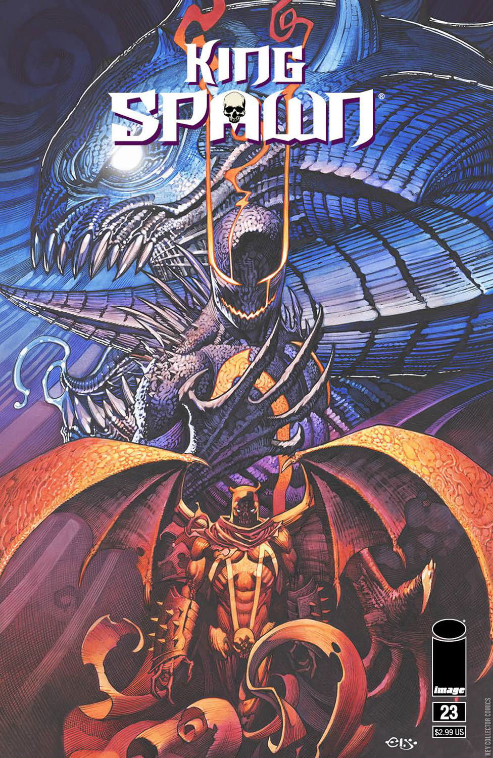 Cover art for King Spawn #23