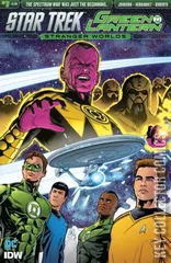 Cover for Star Trek / Green Lantern: Stranger Worlds #1