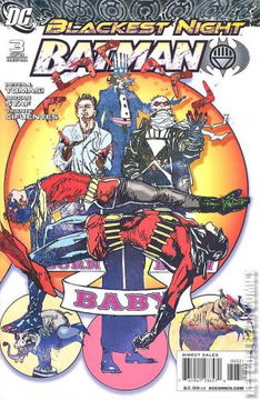 Variant Cover for Blackest Night: Batman #3