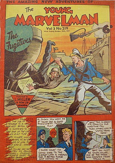 Cover art for Young Marvelman #219 