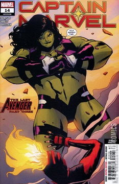 Variant Cover for Captain Marvel #14