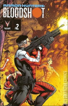 Variant Cover for Armor Hunters / Bloodshot #2