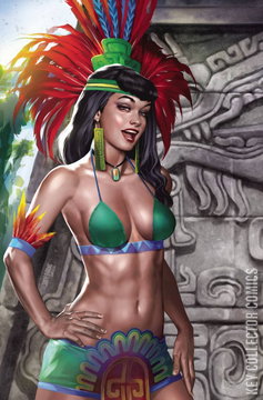 Variant Cover for Bettie Page: Alien Agenda #4