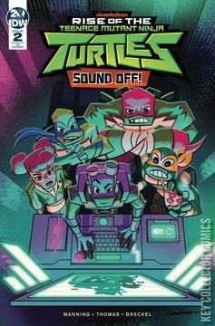 Variant Cover for Rise of Teenage Mutant Ninja Turtles: The Sound Off #2