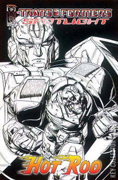 Variant Cover for Transformers Spotlight: Hot Rod #1
